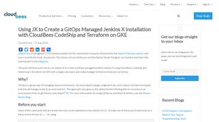 
                            7. Using JX to Create a GitOps Managed Jenkins X Installation with ...