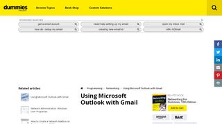 
                            12. Using Microsoft Outlook with Gmail - dummies