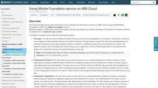 
                            10. Using Mobile Foundation service on IBM Cloud - IBM Mobile ...