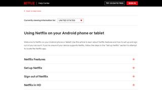 
                            10. Using Netflix on your Android phone or tablet - Netflix Help Center