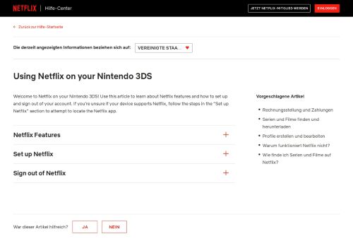 
                            8. Using Netflix on your Nintendo 3DS - Netflix Help Center