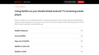 
                            8. Using Netflix on your Nvidia Shield Android TV streaming ...