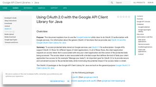 
                            3. Using OAuth 2.0 with the Google API Client Library for Java | API ...