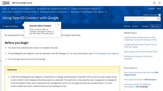 
                            6. Using OpenID Connect with Google - IBM