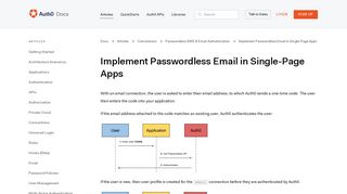 
                            5. Using Passwordless Authentication with a one-time code via email ...
