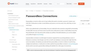 
                            8. Using Passwordless SMS & Email Authentication with Auth0