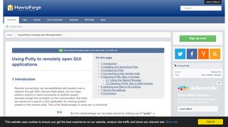 
                            8. Using Putty to remotely open GUI applications - HowtoForge