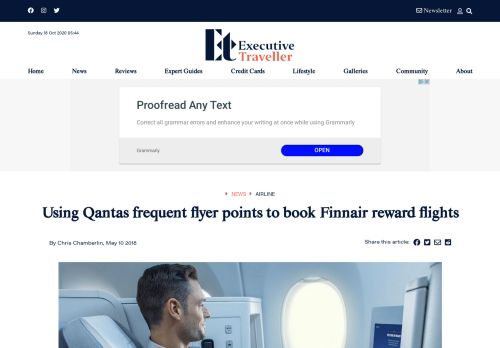 
                            8. Using Qantas frequent flyer points to book Finnair reward flights ...