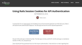 
                            10. Using Rails Session Cookies for API Authentication