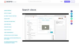 
                            7. Using search view | Video | Product guide · Asana