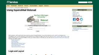 
                            10. Using SquirrelMail Webmail | IT Services