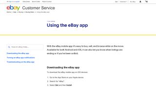 
                            7. Using the App | eBay