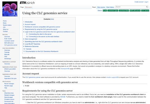 
                            10. Using the CLC genomics service - ScientificComputing