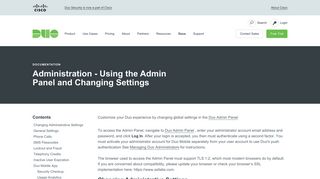 
                            6. Using the Duo Admin Panel and Changing Settings | Duo Security
