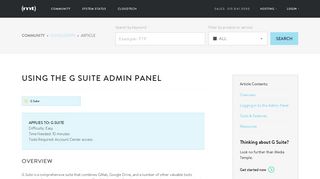 
                            7. Using the G Suite Admin Panel - Media Temple