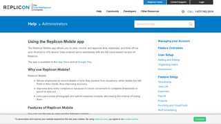 
                            4. Using the Replicon Mobile app - Replicon
