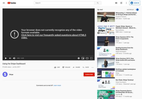 
                            6. Using the Stripe Dashboard - YouTube