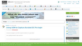 
                            9. Using UEM to Capture Acrobat DC Pro login |VMware Communities