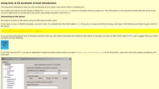 
                            5. Using Unix @ CS Auckland: A brief introduction
