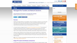 
                            6. Using Windows FTP Scripts To Automate File Transfers - JScape