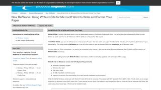 
                            10. Using Write-N-Cite for Microsoft Word to Write and Format ...