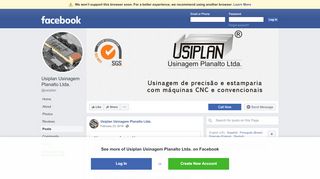 
                            9. Usiplan Usinagem Planalto Ltda. - Posts | Facebook
