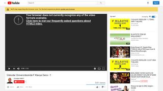 
                            12. Üsküdar Üniversitesinde F Klavye Dersi - 1 - YouTube