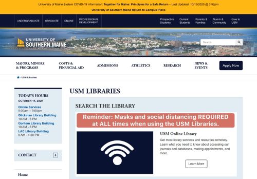 
                            6. USM Libraries | University of Southern Maine