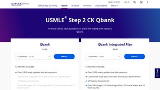 
                            1. USMLE Step 2 CK Practice Questions - Qbank | Kaplan Test Prep