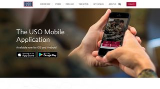 
                            6. USO Mobile Application · United Service Organizations