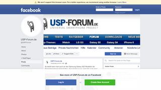 
                            9. USP-Forum.de - Posts | Facebook