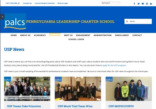 
                            8. USP News - PA Leadership Charter School (PALCS)