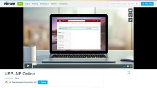
                            11. USP–NF Online on Vimeo