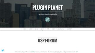 
                            8. USP Pro Forum | Plugin Planet