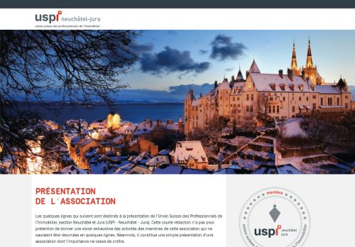 
                            10. USPI Neuchâtel-Jura - Accueil