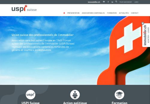 
                            4. USPI Suisse - Accueil - Immobilier - Formation - Professionnel - Label ...
