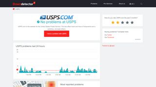 
                            10. USPS.com down? Current outages and problems | Downdetector