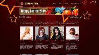 
                            3. USSR-STAR.com: Visit our dating site with Top 100 photo and video ...