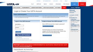 
                            3. USTA Membership - USTA TennisLink