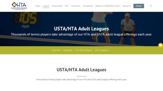 
                            12. USTA/HTA Leauges – Houston Tennis Association