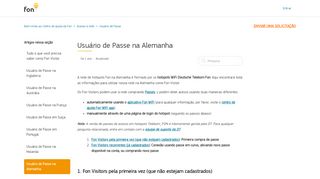 
                            4. Usuário de Passe na Alemanha – Bem-vindo ao Centro de Ajuda da ...