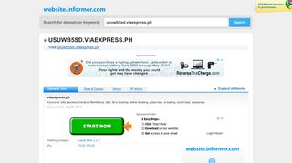 
                            4. usuwb5sd.viaexpress.ph at WI. Viaexpress Login Portal