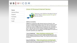 
                            7. USWiCom Internet Service - Home