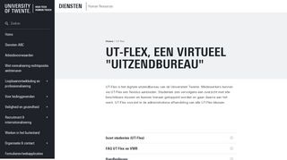 
                            1. UT-flex | Overzicht UT Flex | Human Resources - Universiteit Twente