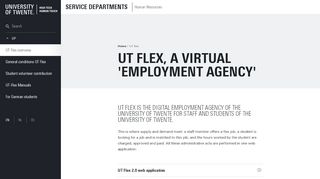 
                            2. UT flex | UT Flex overview | Human Resources