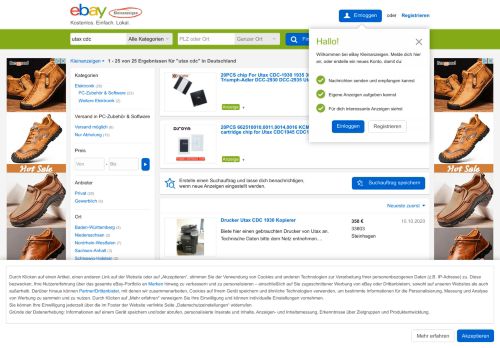 
                            7. Utax Cdc eBay Kleinanzeigen