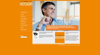 
                            5. UTAX - Homepage