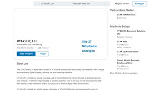 
                            9. UTAX (UK) Ltd | LinkedIn