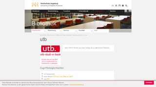 
                            12. utb - Hochschule Augsburg
