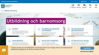 
                            8. Utbildning och barnomsorg - Ängelholms kommun